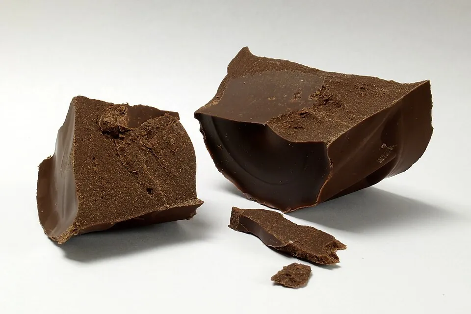 割ったチョコ