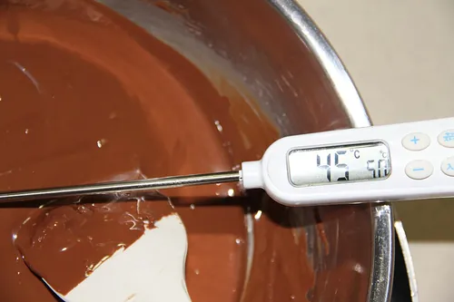 溶けたチョコ